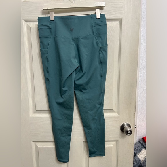 Ariat Teal High-Waisted Leggings women’s size Large - Picture 5 of 6